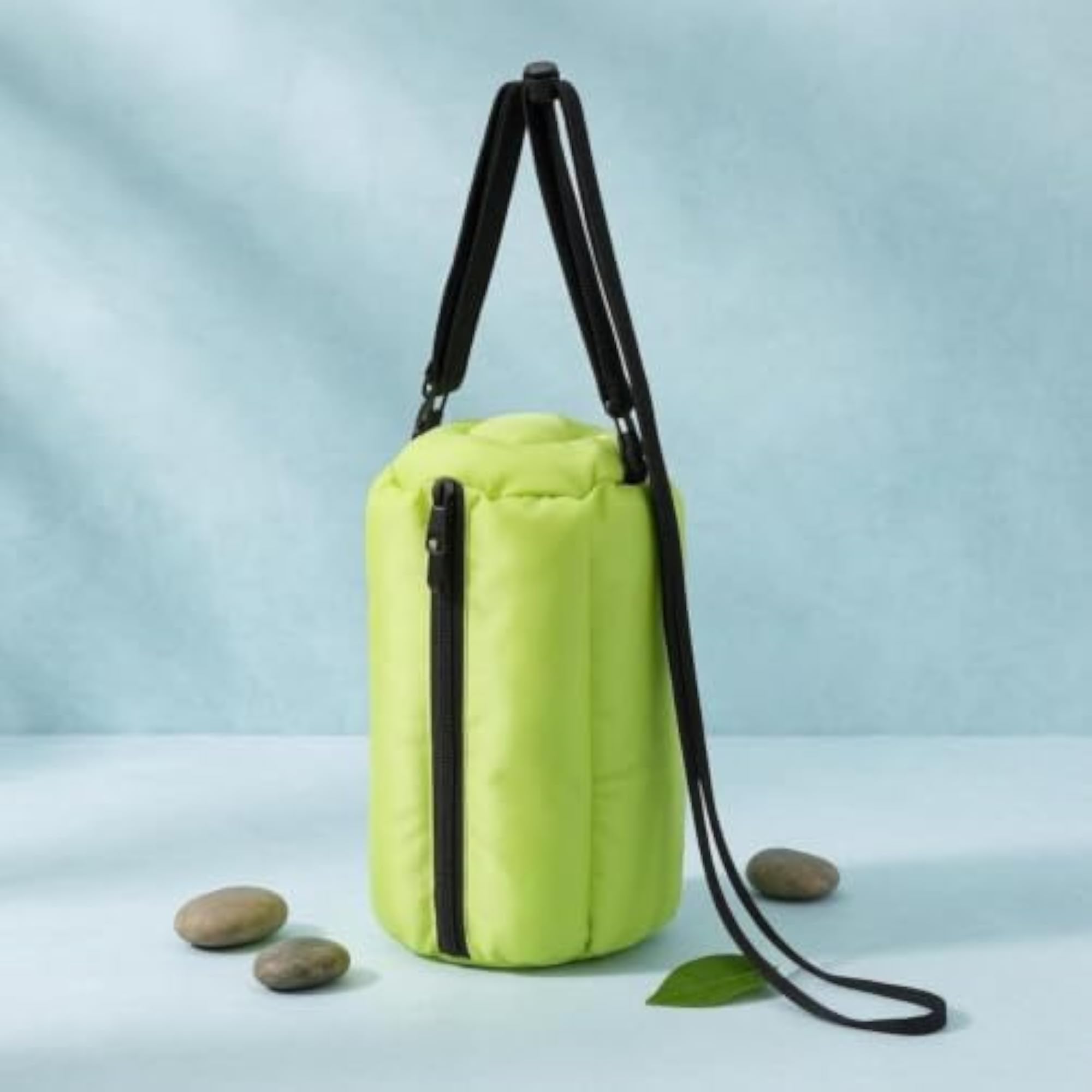 Insulated Water Bottle Carrier Bag, Fruit Green
