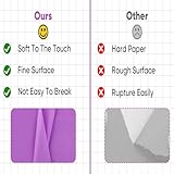 OMBRISA Tissue Paper 15 Colours, Coloured Gift Wrapping Paper 75 Sheets, Gift Tissue Paper Sheets 50 cm x 35 cm, for Packaging DIY Crafts Wedding Birthday Party Decorations Art Project - Image 4