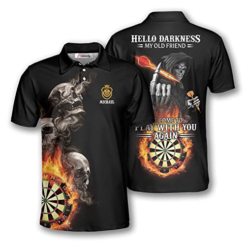 Primesty Personalized Darts Shirts For Men, Custom Dart Jerseys For Teams, Darts Polo Shirts, Size S-5Xl #TOP1