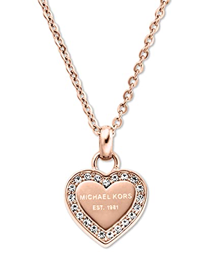 Michael Kors Rose Gold-Tone Necklace for Women; Necklaces for Women; Jewelry for Women3