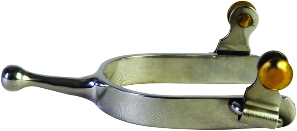 Western SS Knob End Ladies Cutting Spurs