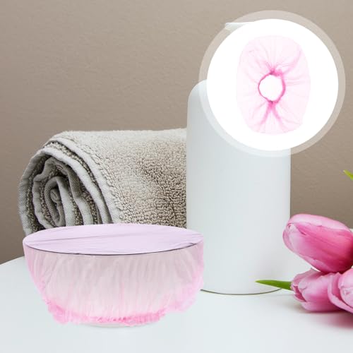 Bolsa para lavabo 300 piezas color rosa para pedicure miniatura 5