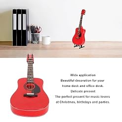 Modèle de Guitare électrique Miniature, Ornement de Guitare en Bois pour Décorations de Fête D’anniversaire D’enfants - Les Beatles, Paul McCartney, John Lennon, RIngo Starr, George Harrison Modèle de Guitare électrique Miniature, Ornement de Guitare en Bois pour Décorations de Fête D'anniversaire D'enfants – Image 4