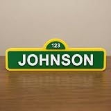 MOMO3D Custom Street Sign Decor | Personalized Street Signage | Name Sign Street...