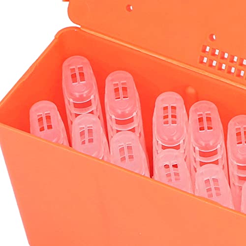 OEBUAFI Königskäfig- Transportbox, 20 Transparente Kunststoffkäfige für den Transport Kleiner Königinnenzellen, Leicht zu Transportierendes Imkerei- Werkzeug für Hobbyisten oder Profis-7
