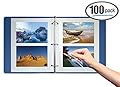 Better Office Products 100 Count Photo Mounting Sheets, 11 x 9 Inches, Double-Sided, 3-Hole Punched, Refill Photo Album Sheets, Replacement Photo Album Sheets, Box of 100