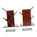 OSALADI Bookshelf Style Vinyl Record Storage Desk Book Holder Home Office Storage Rack