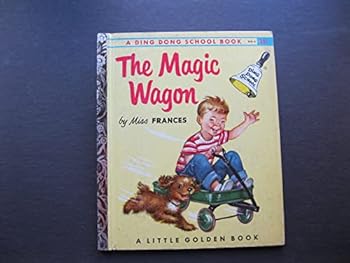 Hardcover The Magic wagon (A little golden book) Book