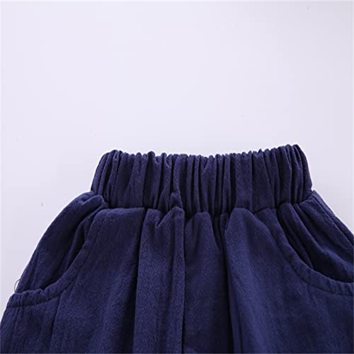 NLGToy Conjunto de roupas para bebês meninos, vintage, manga curta, folhas, estampadas, botões, cami