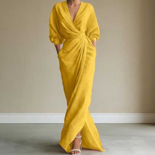 Robe d'été en mousseline chic pour invitée de mariage