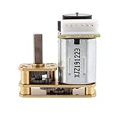 YLQUXEUV Getriebemotor GM1024-N20 Flip Type Electronic Starter, N20 DC Hall Encoder Low Speed AB Zweiphasen-Getriebemotor Elektrisches Zubehör(6v K100 Powerful,0.180555556)