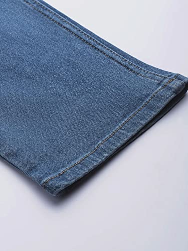 Image of Hubberholme Men's Stretchable Slim Fit Jeans - Casual Cotton Jeans for Men