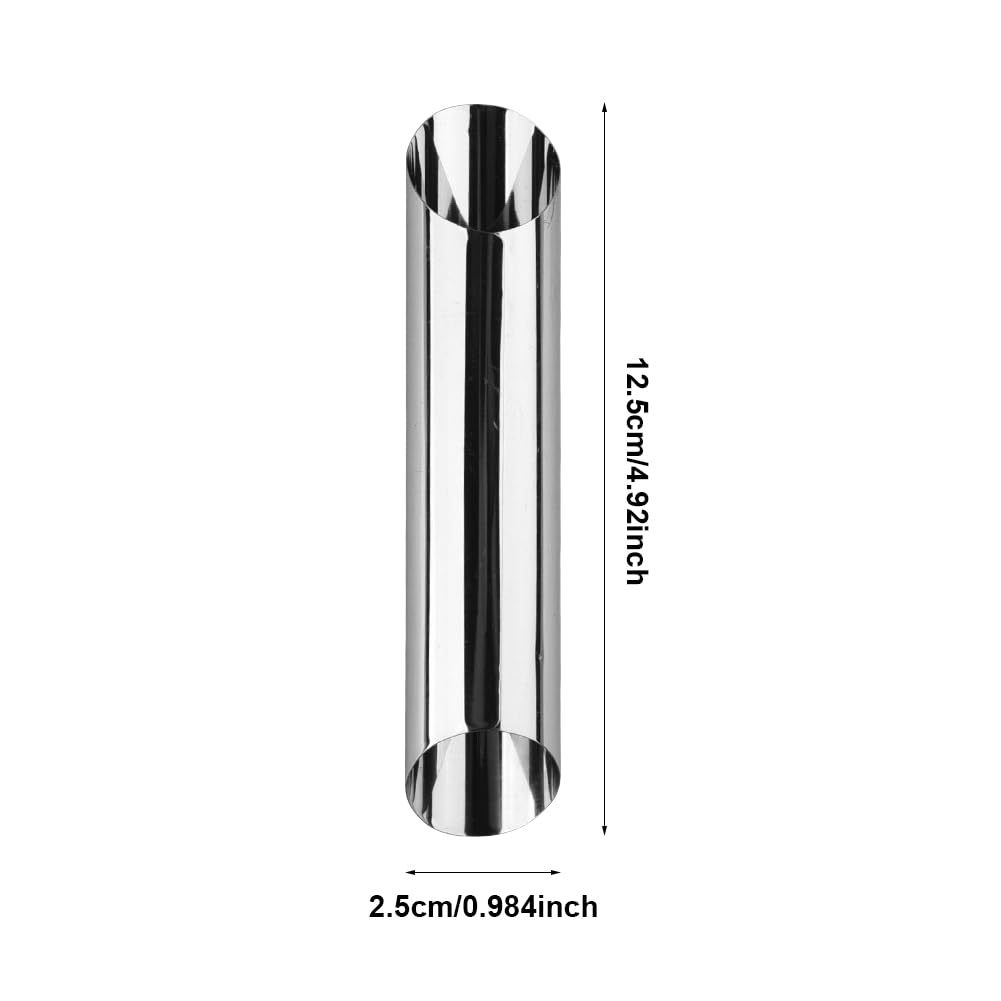 12 Pcs Cannoli Tubes, Non Stick Cannoli Moulds 5inch - Image 4