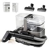 ★ Performances de Nettoyage Puissantes ★ Ce nettoyeur de tapis offre une aspiration impressionnante jusqu’à 17 kPa, éliminant efficacement les taches tenaces à la source. 4 modes de nettoyage (eau froide/chaude, nettoyage vapeur et stérilisation vapeur) répondent facilement à différents besoins.
