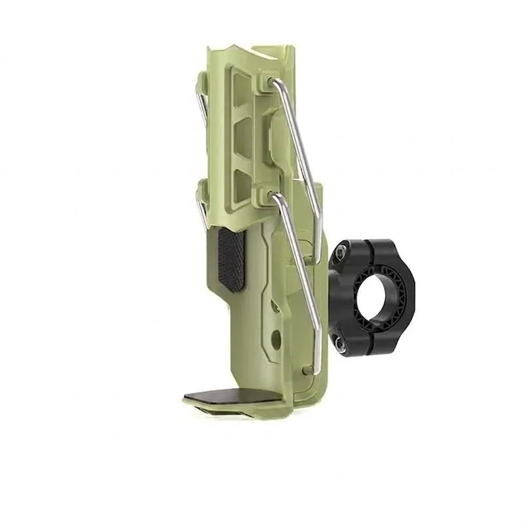 Adjustable Motorcycle Bottle Cage for PIAGGIO Boss, Bravo, Ciao, Grillo, Superbravo, VESPA Ciao, Bravo, Grillo, SI 50 2T AC, Handlebar Drink Cup Holder Stable Water Bottle Mount Nylon Stainless Steel