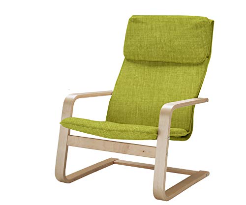 Vinylla Funda de Repuesto para sillón Compatible con IKEA Pello (poliéster - Verde)