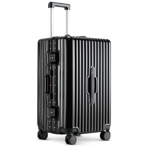 20 Inch Carry on Luggage Carry-on with USB Port & Cup Holder, Hardside Luggage with Airline Approved TSA Lock, Lightweight Extra-Wide Shell Luggage with 360°Silent Spinner Wheels