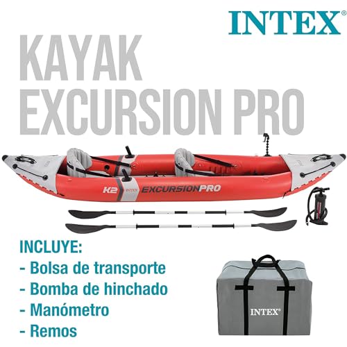 Kayak Intex Excursion Pro K2 robuste pour naviguer à deux sans encombre - 5