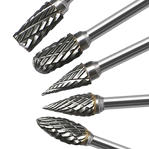 Set de 10 fresas rotativas de carburo y metal miniatura 3
