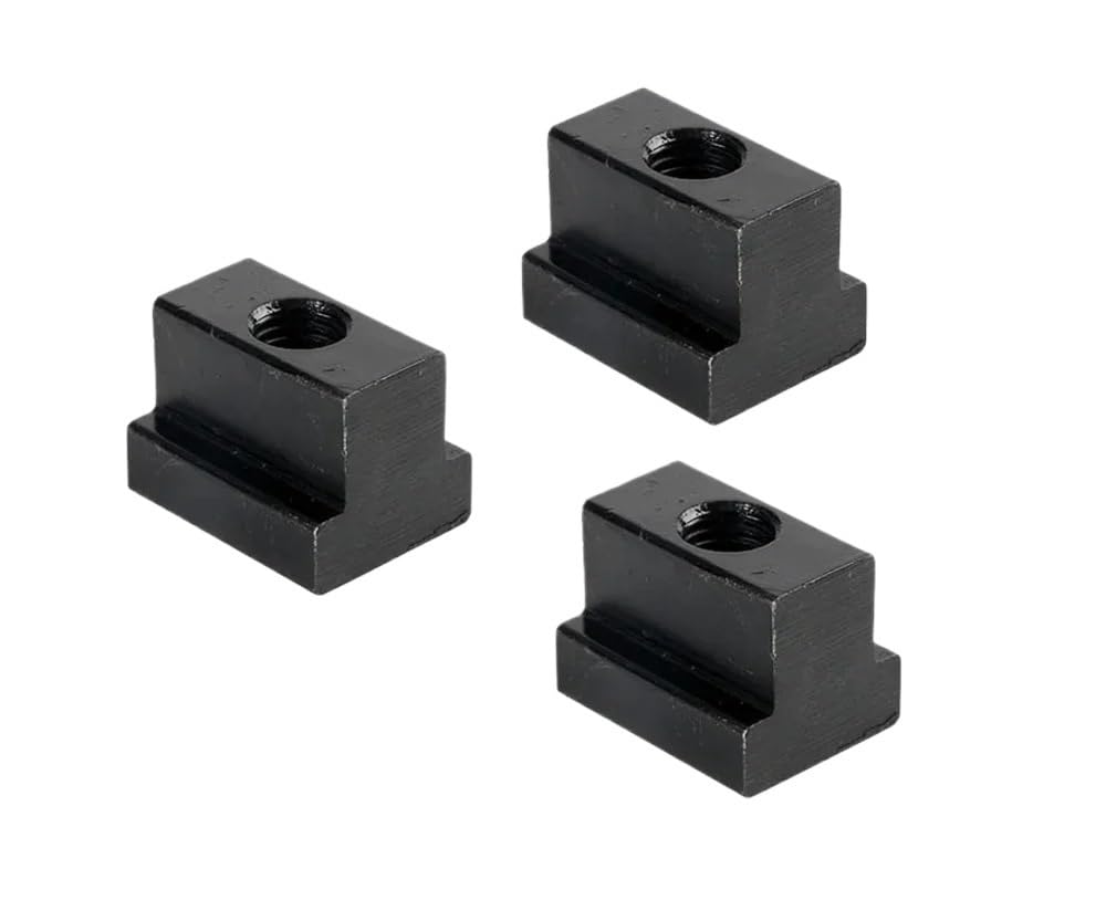 Tapped Through Slot T-Slot Slider Nuts M6 M8 M10 M12 M14 M16 M18(3pcs,M20 (Small))