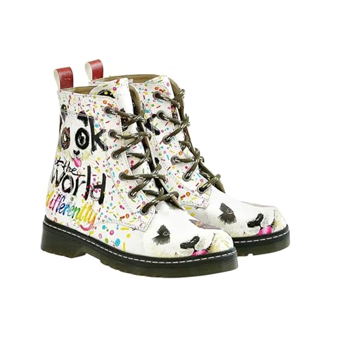 Bottes pour femme confortables pour pieds sensibles en blanc