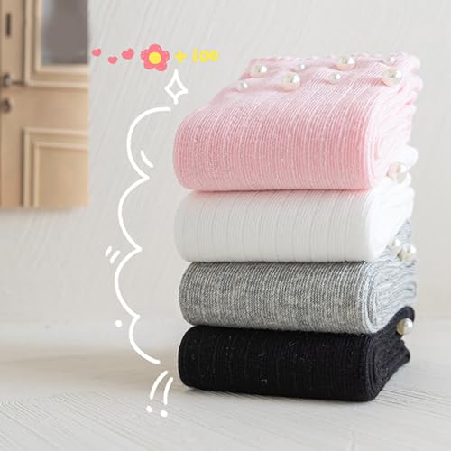 1 Pair Long Tube Socks For Kids Cotton Children's Over Knee Length Stockings Long Tube For Spring Autumn Soft Combed Cotton3