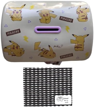 Amazon Co Jp ポケモン 貯金箱 コインバンク 鍵 カギ 付き 缶 バンク ポケットモンスター ピカチュウ 当店オリジナルロゴ入りすべり止めシート 2点セット 貯金箱 すべり止めシート おもちゃ