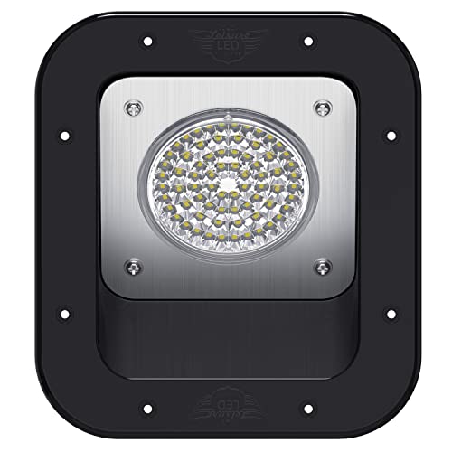 Leisure Led Rv Exterior Flood Porch Utility Light - Black 12V 1100 Lumen Lighting Fixture Replacement Lighting For Weekend Warrior Rvs, Trailers, Campers, 5Th Wheels (Black) #TOP5