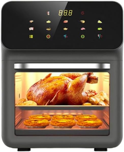 WXQノンフライヤー ノンオイルフライヤー 10L エアフライヤー 1-6人用 可視窓 大容量 家庭用 省エネ 最高温230℃ 36