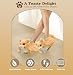 Imagen de Onmygogo Pantuflas peludas de felpa para interiores con animales de invierno para mujeres