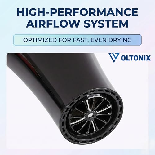Image of Hair Dryer 2000W Professional for Women & Men - Hot & Cold Air Blow Dryer with 3 Heat & 2 Speed Settings, Salon Styling Dryer with Concentrator Nozzle, Fast Dry Lightweight Hair Dryer