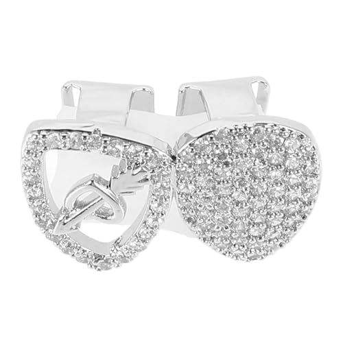 Beaupretty Halloween Simulering Grill För Smycken Grill För Grill Proteser Grillar Silver