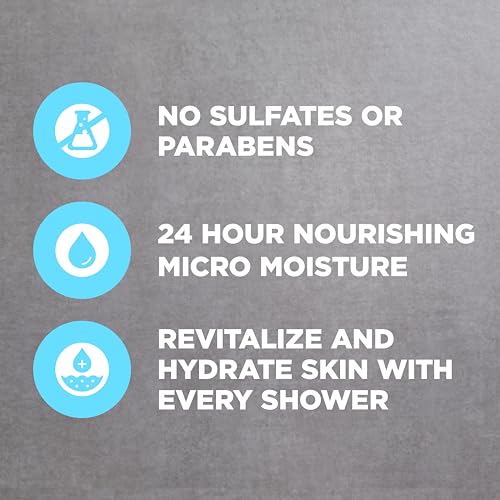 DOVE MEN + CARE Relaxing Blue Eucalyptus + Birch Body and Face Wash with 24-Hour Nourishing Micromoisture Technology Body Wash for Men 30 oz - Image 5