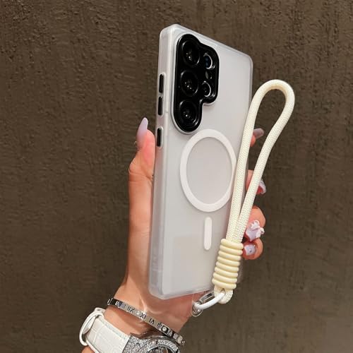 Coque Samsung S23 S24 S25 S26 Ultra antichoc magnétique translucide