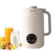 TECKZOON 1200 ml Nut Milk Maker, Nut & Soy Milk Machine with 10 Blades, 8 Smart Programs, Child Safety Auto Shut-Off & Self-Cleaning, Includes Recipes for DIY Plant-Based Milk