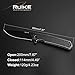 Ruike Pocket Knife for men Tactical Folding Knives Small Frame Lock 14C28N Stainless Cool Steel Camping Knives with Pocket Clip Hiking WorK EDC Knife Outdoor Gear Tool Women Gifts P801-SB