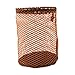 Nylon Mesh Golf Ball Pouch Holder Stuff Sack for Gym Shower with Cord Lock Closure Wear Resistant Accessory Multifunctional- Orange Medium