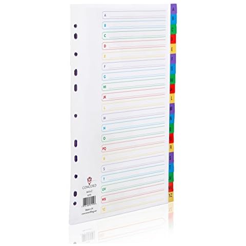 Concord A4 A-Z 20 Part Ring Binder Cover