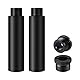 KINBOM 2 Stück Mikrofonständer Verlängerung, 1,5cm Mikrofon Verlängerungs Stange mit 2 Stück 1-1,5cm Mikrofon Stativ adapter schrauben Adapter gewindeadapter für Armstative (Schwarz)
