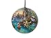Disney â€“ Peter Pan â€“ Tinker Bell â€“ Neverland â€“ 3.5â€ Starfire Prints Hanging Glass Print Accessory â€“ Light Catching Hanging Accessory â€“ Ideal for Gifting and Collecting
