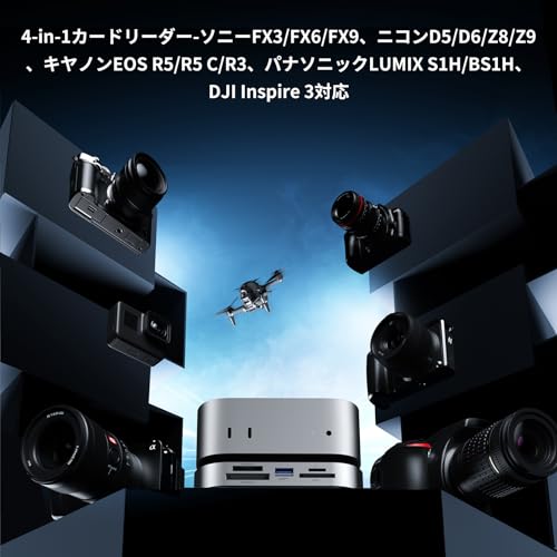 NEWQ Mac Mini M4ドック の商品画像 3