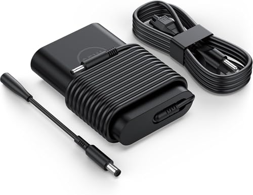 65W 45W Charger for Dell Latitude 3520 3420 3450 3550 3530 3590 3500 3510 3430 3420 3410 3301 3320 | 3310 2-in 1 3390 2-in-1 19.5V 3.34A Power Supply Adapter Cord