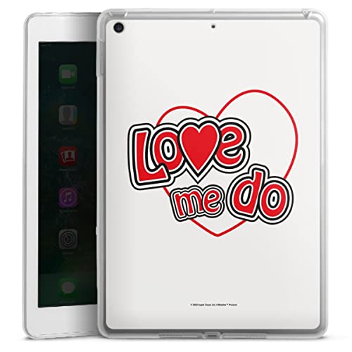 DeinDesign Coque en Silicone Compatible avec Apple iPad 6 (2018) Coque Coque pour Tablette Love Me Do The Beatles… - Les Beatles, Paul McCartney, John Lennon, RIngo Starr, George Harrison DeinDesign Coque en Silicone Compatible avec Apple iPad 6 (2018) Coque Coque pour Tablette Love Me Do The Beatles…