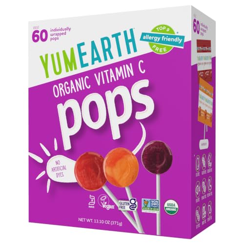 Image of Yumearth, Lollipops Vitamin C Value Box Organic, 13.1 Ounce