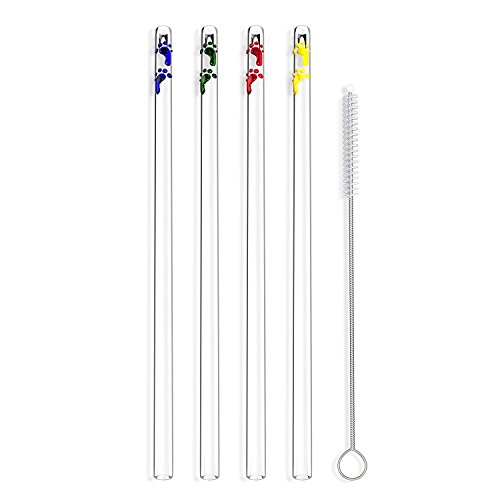 Bamboo Straws Eco-Friendly and Reusable Wooden Drinking Straws, Natural Alternative to Plastic, Zero Waste (Regular Size)