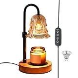 Genérico La Lámpara Para Derretir Velas | Lámpara de Mesa Vintage con Intensidad Regulable, Para Derretir De Velas - Para Mujeres y Mamá, para Dormitorio, para Cena Romántica y