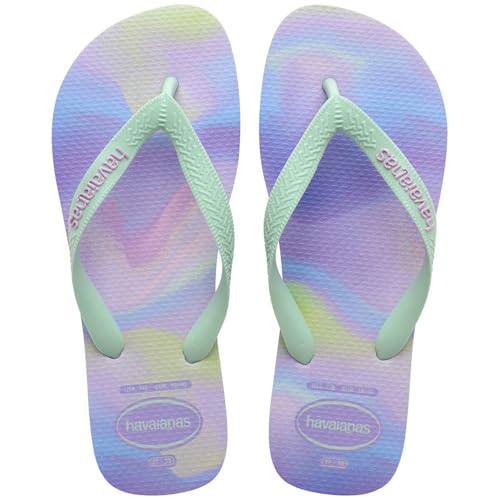 Havaianas Women's Top Fashion Flip Flops Sandals, Purple Fantasy, 7/82
