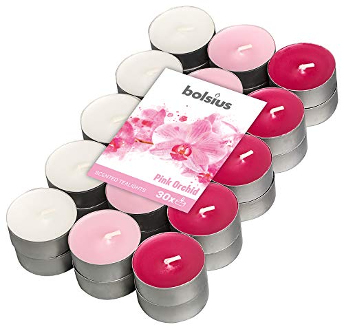BOLSIUS ánimo y Aromas Verdaderos Velas Orquídea...