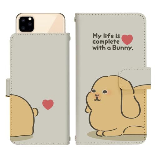 AQUOS sense6 SH-M19 �p �P�[�X �X���C�h�� �蒠�^ �J�o�[ �X�}�z�P�[�X dslide990(J) ���� �A�j�}�� �E�T�M ���r�b�g �o�j�[ rabbit bunny ���킢�� �C���X�g �J���t��