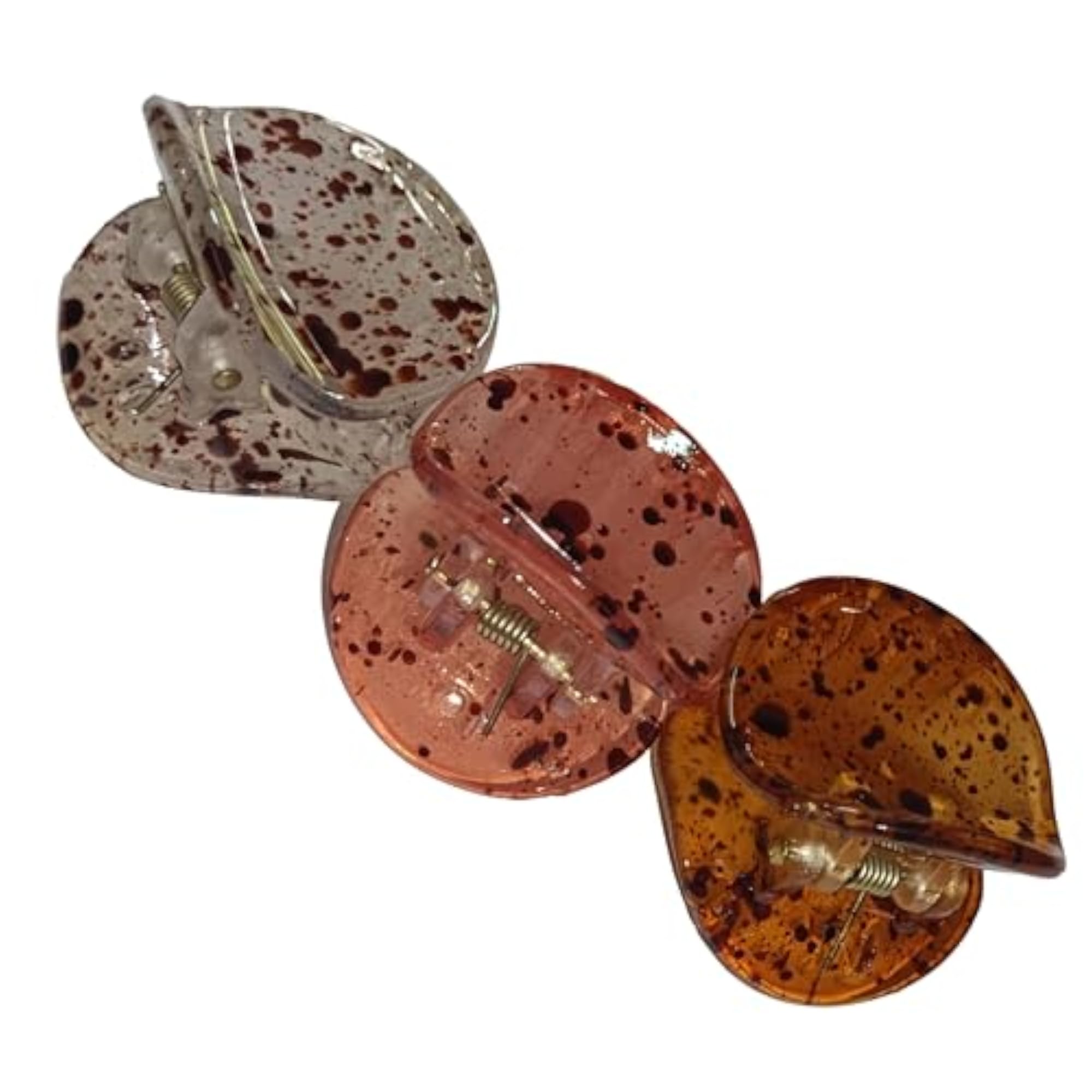 Girls' Multicoloured Hair Clips Set, Perfect for Everyday Use